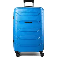 Polestream Strz by Asteroid 4 wielen Trolley L 74 cm met uitbreidingsplooi blauw