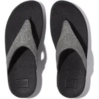 Original Brands Women Lulu Shimmerlux Toe-Post Pewter-Schoenmaat 43