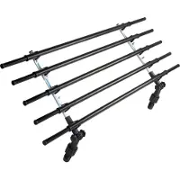 Famanu – Inklapbare kubus opbergdozen 6-pack - stoffen opbergmanden met handgrepen - 30 x 30 x 30 cm - khaki - duurzaam en stevig