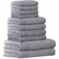 Cawoe Handdoek Lifestyle Een maat, 50x100 Set van 10
