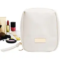 Famanu – Cosmetische reistas met extra grote capaciteit, herbruikbare make-up organizer met ritssluiting