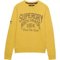 Superdry Sweatshirt donkerbruin / curry