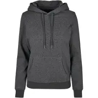 Build Your Brand Basic Hoodie Grijs L Vrouw