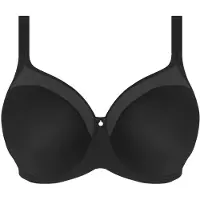 Elomi SMOOTH- Dames T-shirt Beha- BLACK- Maat 80G