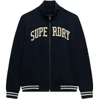 Superdry Sweatvest 'Vintage Athletic' sand / marine