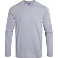 Craghoppers Nosilife Abel LS T-Shirt Heren (Maat - S, Kleur - Sft Grey Mrl)
