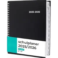Famanu - Schoolplanner 2025-2026, schoolagenda, weekplanner, huiswerkboek, kalender 2025/2026 juli 2025-juni 2026, afsprakenplanner,...
