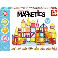 Educa - Magnetics - Magnetic Tiles - Magnetische panelen - Magnetische tegels - 83 stuks