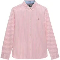 Superdry Overhemd 'Oxford Preppy' oudroze / wit