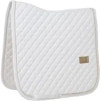 Kentucky Horsewear Horsewear - Zadeldoek diamond rope dressuur wit