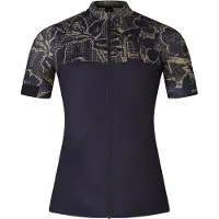 Endura Heren FS260 Floral Short Sleeve Jersey Zwart || Maat: L