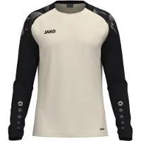Jako Sonic Longsleeve Kinderen - Off White / Zwart | Maat: 140