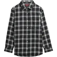 Superdry Blouse blauw / wit