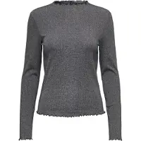 ONLY Shirt 'ONLEmma' zwart gemêleerd