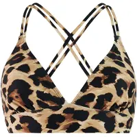 Protest Bikinitop Women MIXSupers Triangle Fudgecamel-42