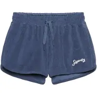 Superdry Heritage Terry Shorts Blue Grootte: 40