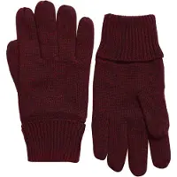 Superdry Handschoenen met Logo Rood Grootte: 1SIZE