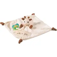 Sophie de Giraf knuffeldoekje met speenhouder - Speenknuffel - Speendoekje - Kraamcadeau - Babyshower cadeau - Vanaf 0 maanden - 30 x 30 cm