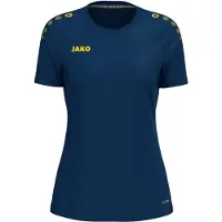 Jako One T-Shirt Dames - Navy / Citroen | Maat: 46/48
