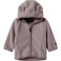 Name it Fleece jas 'NBNMeeko' rosé