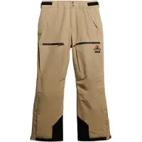 Superdry Functionele broek lichtbruin / zwart