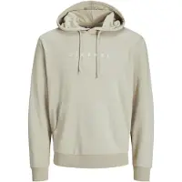 JJ REBEL Sweatshirt 'JREBROCKY' ecru / wit