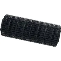 vidaXL Euro Hek Grijs 0,4 x 50 m PVC-gelaagd ijzer