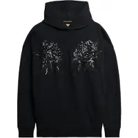 Superdry Sweatshirt grijs gemêleerd / zwart