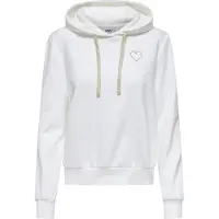 ONLY Sweatshirt 'ONLNola' goud / wit