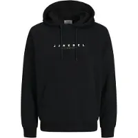 JJ REBEL Sweatshirt 'JREBROCKY' zwart / wit