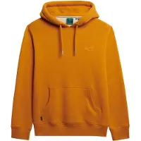 Superdry Vintage Logo Geborduurde Hoodie Yellow Grootte: S