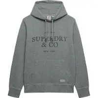 Superdry Sweatshirt '1954 Company' donkergrijs / grijs gemêleerd