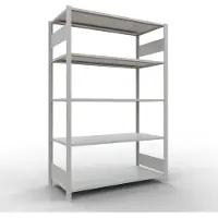 Schulte Lagertechnik - Stapelvoet met lengtevergrendeling - 2000x1300x600 mm, type 150 kg