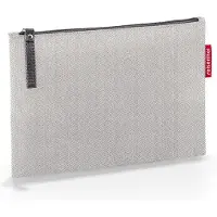 Reisenthel Case 1 Make-Up/Pennen Etui - 0,25L - Herringbone Licht Grijs