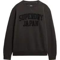 Superdry Sweatshirt antraciet / zwart