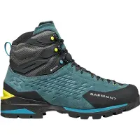 Garmont - Heren wandelschoenen - Ascent Evo GTX Jay Blue/Sheen Yellow voor Heren - Maat 8,5 UK - Blauw