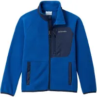 Columbia Fast Trek V Full Zip Kinder Outdoortrui - Mountain Blue, Collegiate Navy
