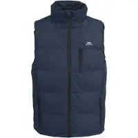 Trespass -sluiting - Heren gewatteerd gilet marineblauw - M