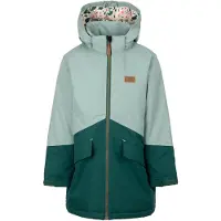 Trespass kinderwinterjas Oleta Rainwear Jacket Teal Mist-3/4