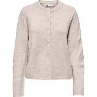 ONLY Gebreid vest 'ONLSimoni' stone grey