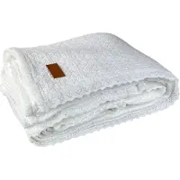 Town & Country Sprei Carolina White Katoen-180 x 260 cm
