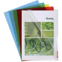 Exacompta Kijkmappen A4 PVC 0,13mm gekleurd gesorteerd