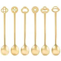 Sambonet Theelepel Party Oriental Living Gold (6-Delig)