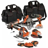 Dual Power Gereedschapsset (4 Stuks)