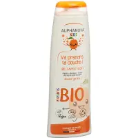 Alphanova Kids 3 in 1 Biologische Wasgel 'Va prendre ta Douche' Abrikoos 250 ml Gel