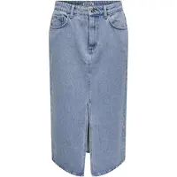 ONLY Onlbianca Denim Midi-rok Dames Gorm M