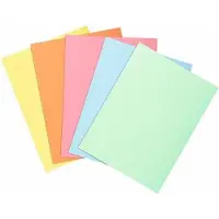 Exacompta Super Dossiermap A4 Kleurenassortiment Karton 60 g/m² 1000 Stuks