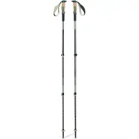 Black Diamond - Wandel- / trekkingstokken - Trail Vista Shock Trek Deep Woods voor Unisex van Aluminium - Kaki