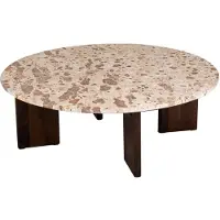 Jline salontafel Mathilde Marmer - steen - naturel/beige