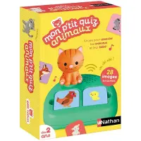 Nathan Jeu éducatif et électronique Mon p'tit quiz animaux